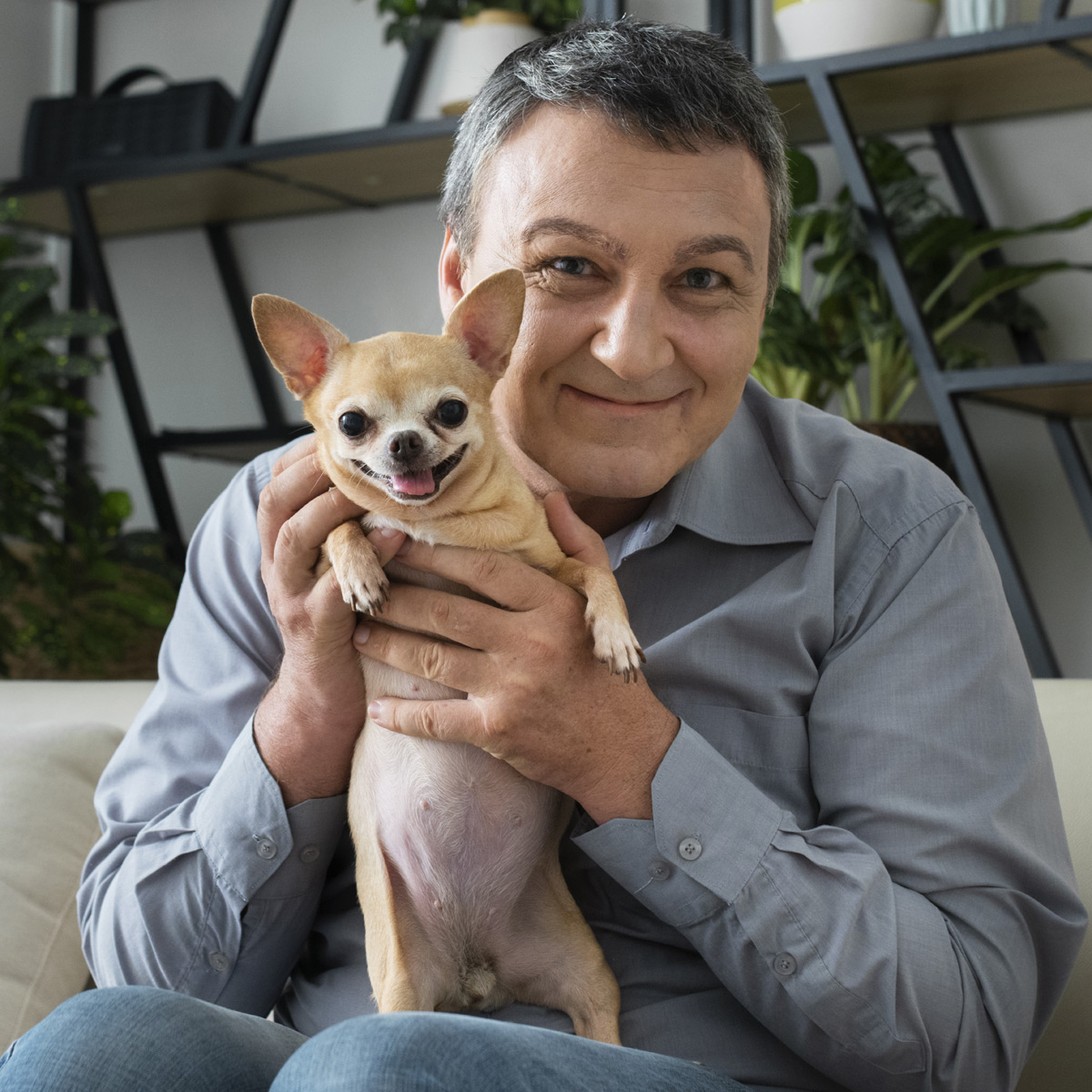 Como los perros mejoran la calidad de vida de las personas mayores